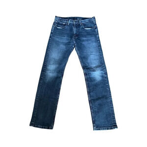 Levis 505‎ Mens Jeans Size 34x34 Blue Regular Fit Straight Leg